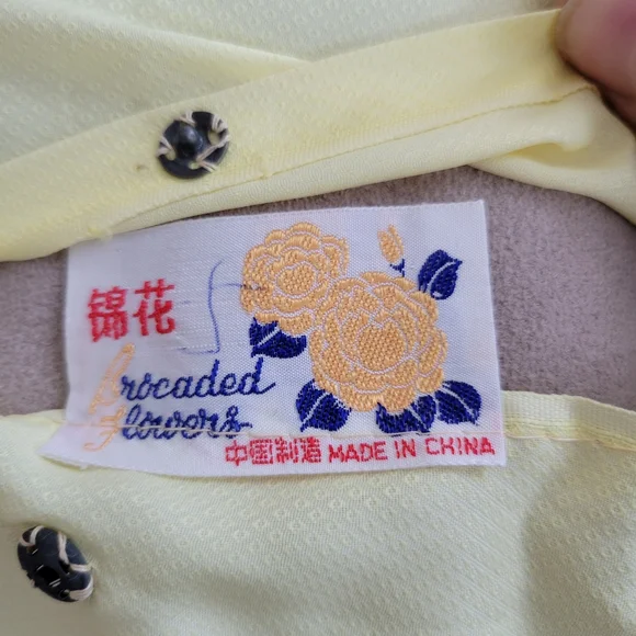 Vintage Silk Brocade accent pillow covers - Picture 8 of 9